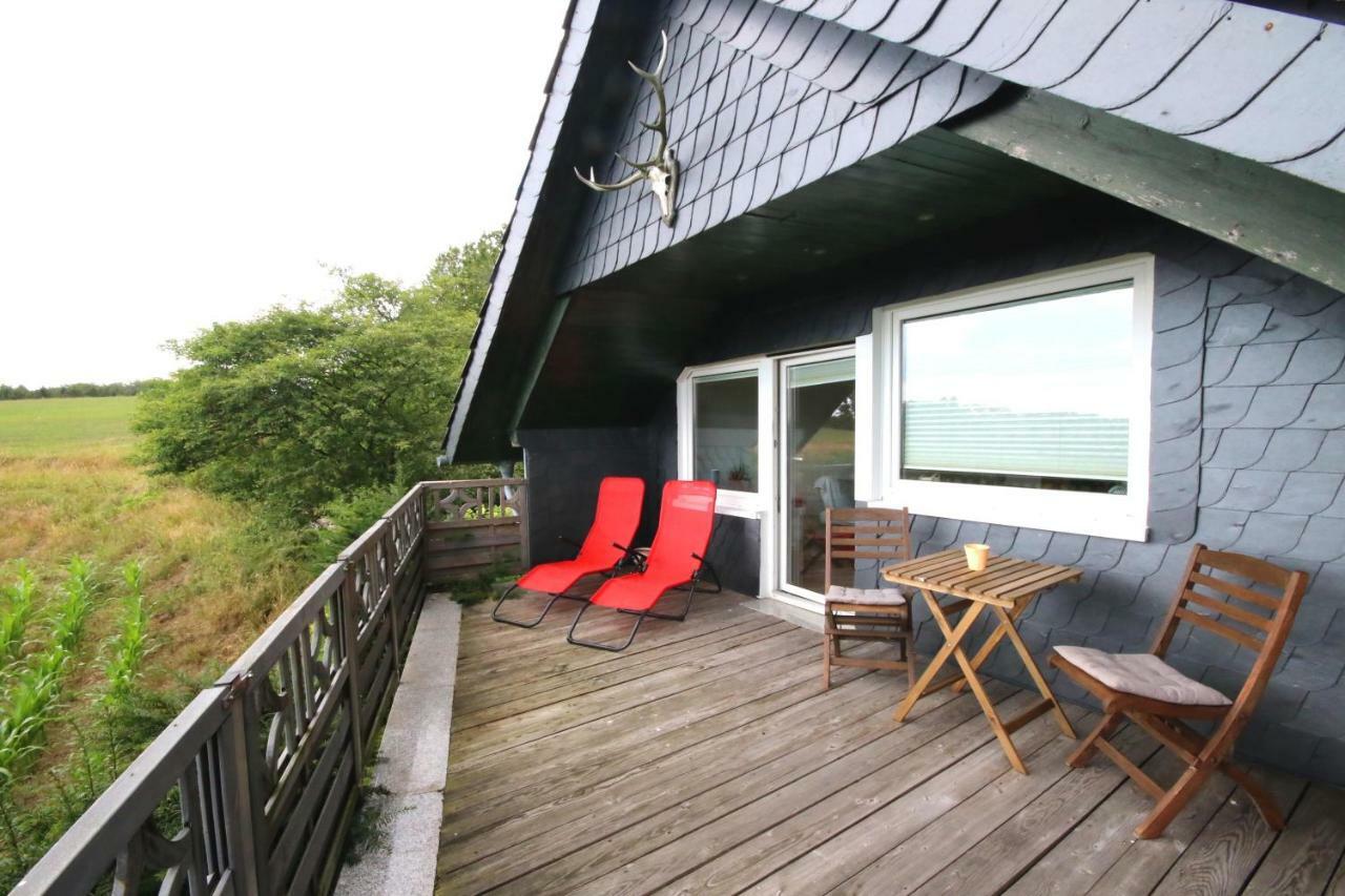 Kleines Haus Mitten In Der Natur Mit Eigener Terrasse Und Sonnenbalkon Halver 外观 照片